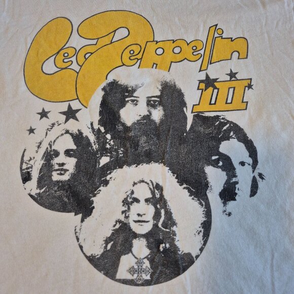 Daydreamer Led Zeppelin III Tee Shirt Rock Collection RARE Graphic Tee Medium - Picture 2 of 7